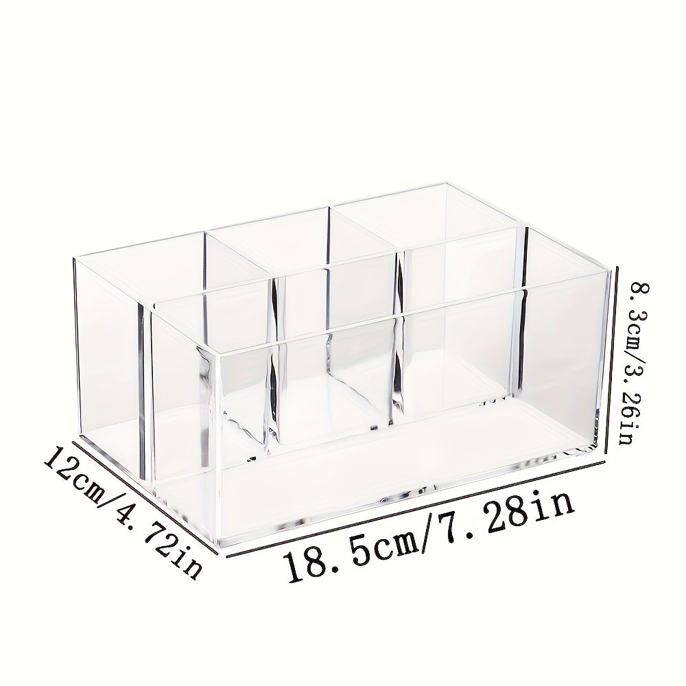 1 Modern Plastic Cutlery Storage Box- Multifunctional Kitchen Cutlery Rack with Tension Mount Space-Saving Design, Lightweight Countertop Storage Rack for Forks, Knives, Spoons and Cutlery, Durable and Hygienic Cutlery Organizer for Home and Office